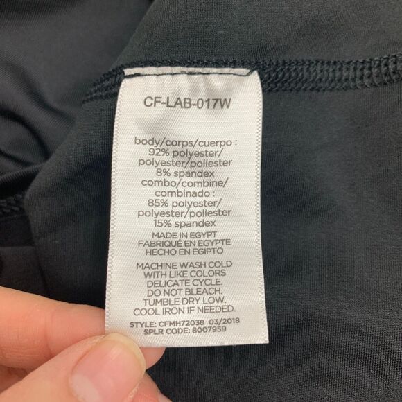 Copper Fit Thermal Shirt Womens XXL Black V Neck Live Limitless Short Sleeve - Picture 10 of 12